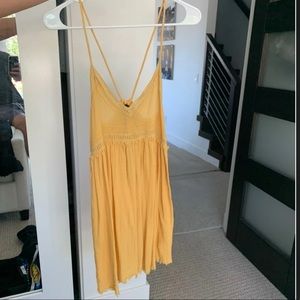 Urban Outfitters yellow sundress